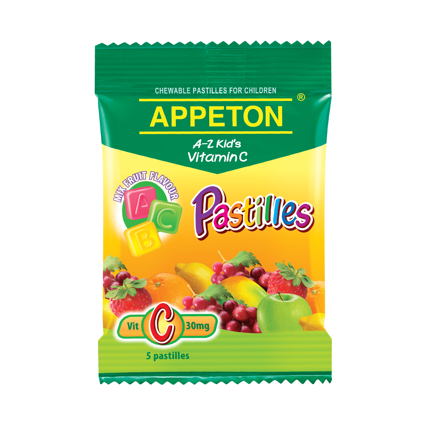 APPETON A-Z KID’S VITAMIN C PASTILLES