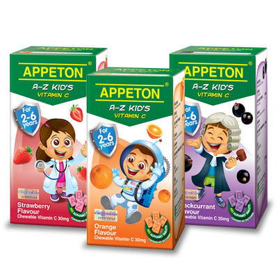 APPETON A-Z KID’S VITAMIN C TABLET